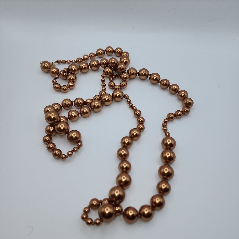 Isaac Mizrahi Live! Graduated Simulated Pearl Necklace NWOT - Picture 5 of 8